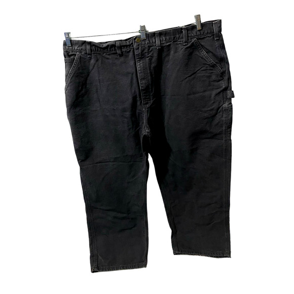Carhartt Jeans Men's Size 48 x 30 Work Black Denim - Picture 1 of 11